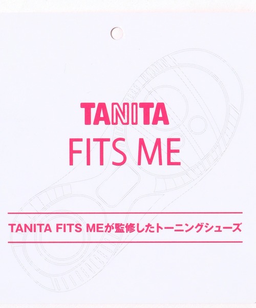 CORPUS TOKYO(コーパス トーキョー)の「【TANITA FITS ME / タニタ フィッツ ミー】 トーニング シューズ (姿勢年齢が約8歳改善)(スニーカー・レディース・ブラック/ホワイト・24.5cm/24cm/23.5cm/23cm)」の17枚目の写真