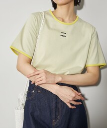 CITEN | ＜CITEN＞ボーダー＆トリムT(Tシャツ/カットソー)