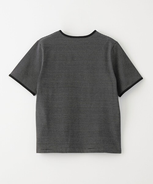CITEN（シテン）の「＜CITEN＞ボーダー＆トリムT（Tシャツ/カットソー・レディース・ネイビー/イエロー/ブラック・FREE）」の9枚目の写真