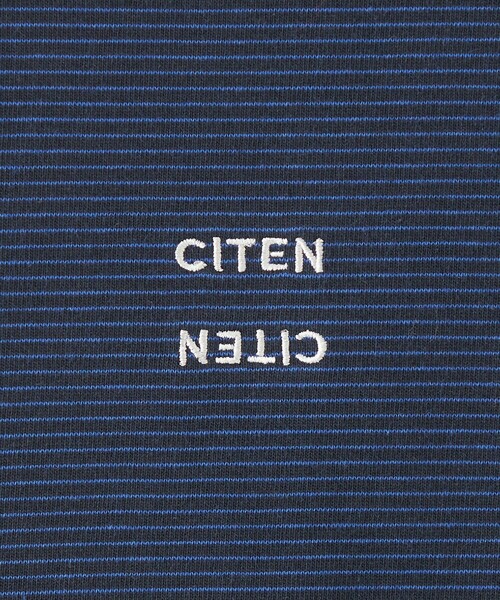 CITEN（シテン）の「＜CITEN＞ボーダー＆トリムT（Tシャツ/カットソー・レディース・ネイビー/イエロー/ブラック・FREE）」の21枚目の写真