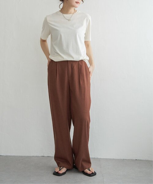 セール　新品　Macintosh  定価34,100円　36 パンツ　ワイド FLEX JERSEY】36Gハニカムジャージーセットアップパンツ(パンツ