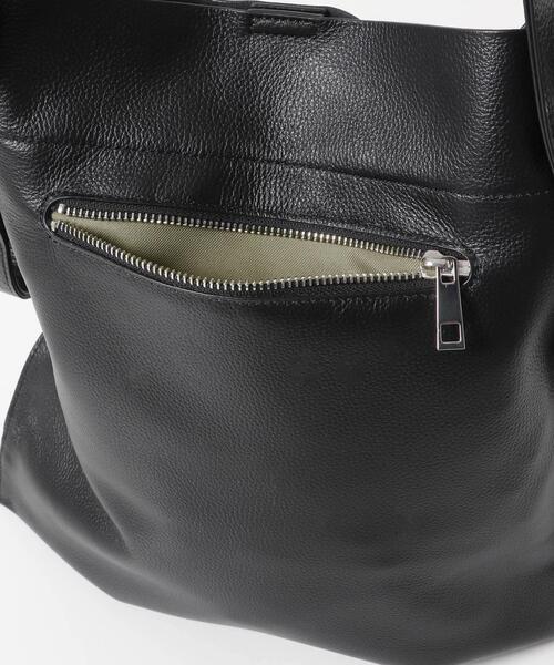 RODE SKO（ロデスコ）の「カウレザー2デザインベルトバッグ（トートバッグ・レディース・ベージュ/シルバー/ブラック・-）」の21枚目の写真