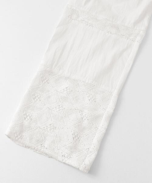 KBF（ケイビーエフ）の「レースドッキングパンツ（その他パンツ・レディース・アイボリー/ブラック・ONE）」の7枚目の写真