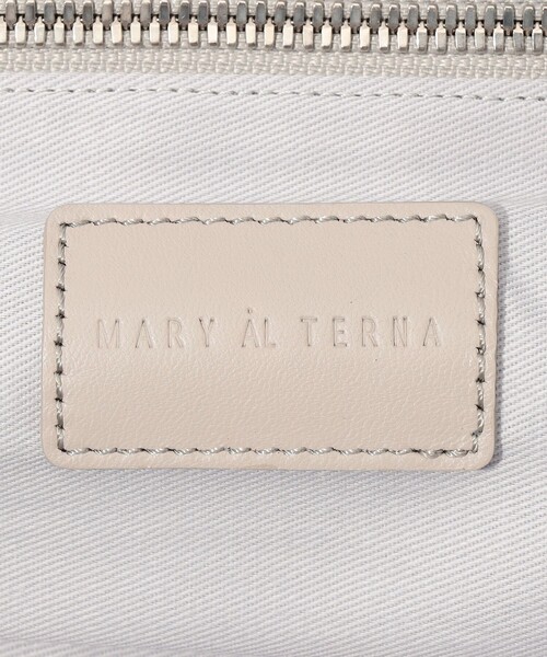 MARY AL TERNA（メアリオルターナ）の「MARY AL TERNA RIKYU MINI ボストンバッグ（ハンドバッグ・レディース・ライトグレー/ホワイト・FREE）」の8枚目の写真