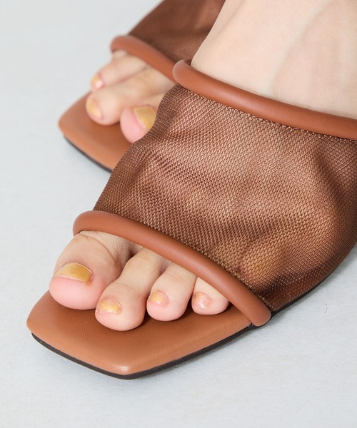 Niziさま。新品、未使用☆タグ付き☆サンダル☆ミュール SLY | LACE UP ミュール (サンダル ) |SHEL'TTER WEBSTORE