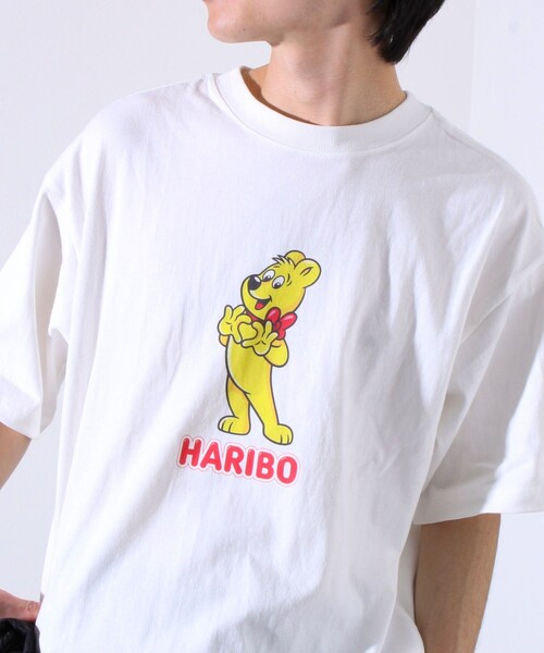 DISCUS ATHLETIC(ディスカス アスレチック)の「【HARIBO×DISCUS ATHLETIC】コラボ プリント 半袖 クルーネックTシャツ(Tシャツ/カットソー・メンズ・ブラック系その他/ホワイト系その他2/ホワイト系その他3/ホワイト系その他4/ブラック系その他2/ブラック系その他3・M/L)」の3枚目の写真