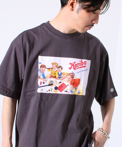 DISCUS ATHLETIC(ディスカス アスレチック)の「【HARIBO×DISCUS ATHLETIC】コラボ プリント 半袖 クルーネックTシャツ(Tシャツ/カットソー・メンズ・ブラック系その他/ホワイト系その他2/ホワイト系その他3/ホワイト系その他4/ブラック系その他2/ブラック系その他3・M/L)」の6枚目の写真