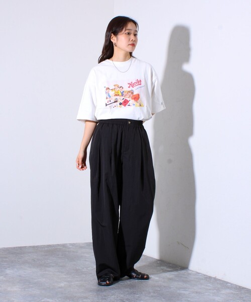 DISCUS ATHLETIC(ディスカス アスレチック)の「【HARIBO×DISCUS ATHLETIC】コラボ プリント 半袖 クルーネックTシャツ(Tシャツ/カットソー・メンズ・ブラック系その他/ホワイト系その他2/ホワイト系その他3/ホワイト系その他4/ブラック系その他2/ブラック系その他3・M/L)」の7枚目の写真