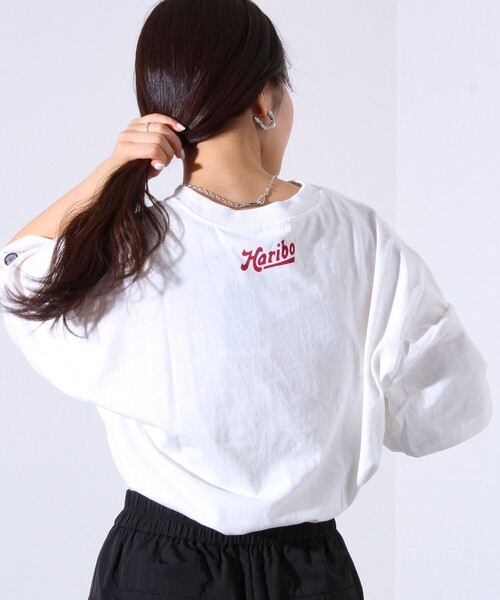 DISCUS ATHLETIC(ディスカス アスレチック)の「【HARIBO×DISCUS ATHLETIC】コラボ プリント 半袖 クルーネックTシャツ(Tシャツ/カットソー・メンズ・ブラック系その他/ホワイト系その他2/ホワイト系その他3/ホワイト系その他4/ブラック系その他2/ブラック系その他3・M/L)」の10枚目の写真