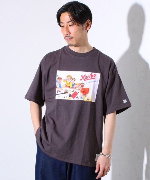 DISCUS ATHLETIC(ディスカス アスレチック)の「【HARIBO×DISCUS ATHLETIC】コラボ プリント 半袖 クルーネックTシャツ(Tシャツ/カットソー・メンズ・ブラック系その他/ホワイト系その他2/ホワイト系その他3/ホワイト系その他4/ブラック系その他2/ブラック系その他3・M/L)」の16枚目の写真