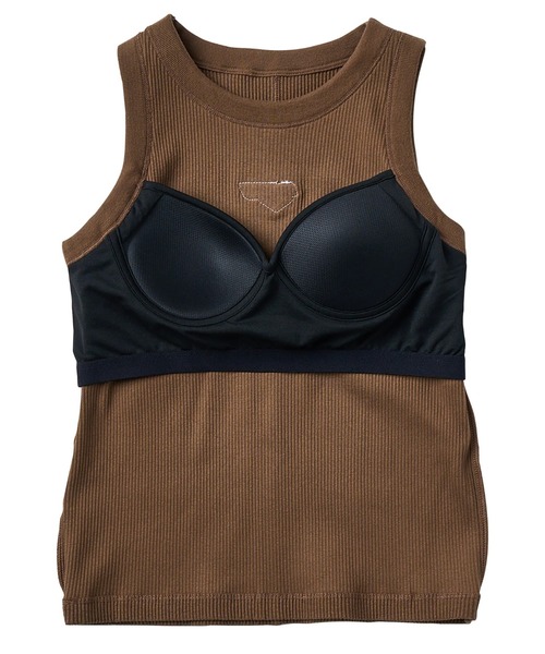 ROXY（ロキシー）の「AWESOME /ロキシーロゴワンポイントタンクトップ（タンクトップ・レディース・ナチュラル/ブラック/ブラウン/グリーン・MEDIUM/LARGE/SMALL）」の19枚目の写真