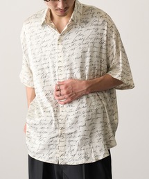 【HAUS】総柄オーバーサイズシャツ