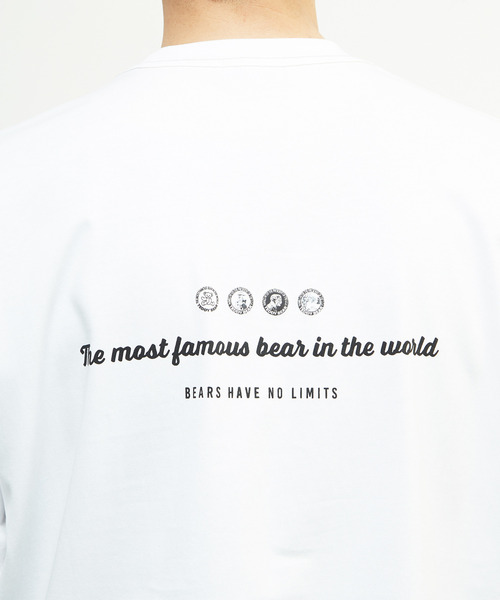 MEN'S MELROSE(メンズメルローズ)の「【MASTER FRAME/マスターフレーム】Teddy Bearポケット刺繍Tシャツ(Tシャツ/カットソー・メンズ・ホワイト/スミクロ・1/2/3/4)」の12枚目の写真