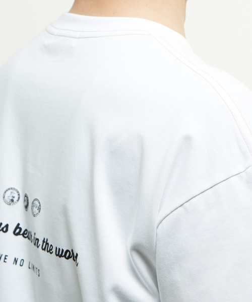 MEN'S MELROSE(メンズメルローズ)の「【MASTER FRAME/マスターフレーム】Teddy Bearポケット刺繍Tシャツ(Tシャツ/カットソー・メンズ・ホワイト/スミクロ・1/2/3/4)」の11枚目の写真
