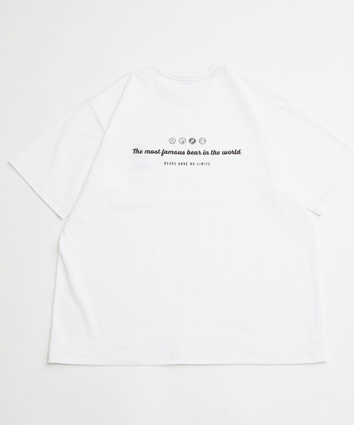 MEN'S MELROSE(メンズメルローズ)の「【MASTER FRAME/マスターフレーム】Teddy Bearポケット刺繍Tシャツ(Tシャツ/カットソー・メンズ・ホワイト/スミクロ・1/2/3/4)」の9枚目の写真