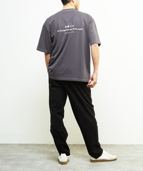 MEN'S MELROSE(メンズメルローズ)の「【MASTER FRAME/マスターフレーム】Teddy Bearポケット刺繍Tシャツ(Tシャツ/カットソー・メンズ・ホワイト/スミクロ・1/2/3/4)」の18枚目の写真