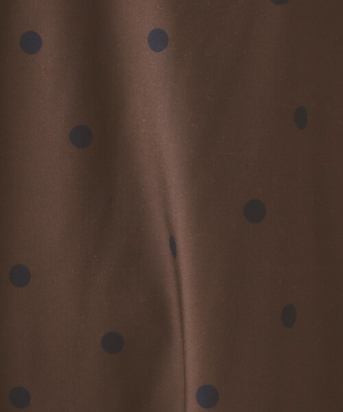 OPAQUE.CLIP（オペークドットクリップ）の「ドットプリントキャミワンピース【洗濯機洗い可】（ワンピース・レディース・ブラック系/ダークブラウン系/ダークブラウン系8・00）」の15枚目の写真