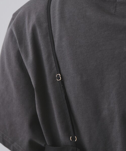 OPAQUE.CLIP（オペークドットクリップ）の「ドットプリントキャミワンピース【洗濯機洗い可】（ワンピース・レディース・ブラック系/ダークブラウン系/ダークブラウン系8・00）」の21枚目の写真