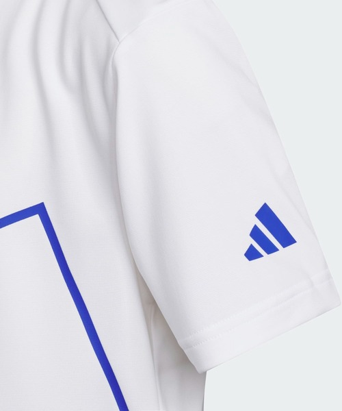 adidas(アディダス)の「マストハブ レギュラーフィット ビッグロゴ キッズ半袖Tシャツ / アディダス adidas(Tシャツ/カットソー・キッズ・ホワイト/ブルー・110/130/140/150/160/120)」の3枚目の写真