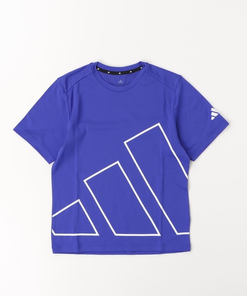 adidas(アディダス)の「マストハブ レギュラーフィット ビッグロゴ キッズ半袖Tシャツ / アディダス adidas(Tシャツ/カットソー・キッズ・ホワイト/ブルー・110/130/140/150/160/120)」の13枚目の写真