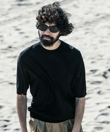 URBAN RESEARCH(A[oT[`)new basic@WOOL SILK KNIT T-SHIRTS(jbg/Z[^[)