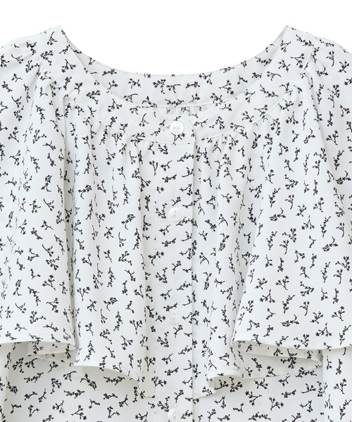 earth music&ecology(アースミュージックアンドエコロジー)の「ケープブラウス(シャツ/ブラウス・レディース・ピンク/オフホワイト/サックスブルー/その他14・FREE)」の22枚目の写真