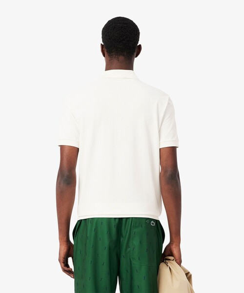 LACOSTE(ラコステ)の「UVカット UPF50+ ウルトラドライ鹿の子 ラコステゴルフワッペンポロシャツ(ポロシャツ・メンズ・ライトブルー/ホワイト/グリーン・3/4/5)」の12枚目の写真