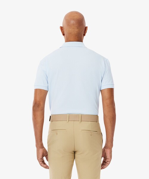 LACOSTE(ラコステ)の「UVカット UPF50+ ウルトラドライ鹿の子 ラコステゴルフワッペンポロシャツ(ポロシャツ・メンズ・ライトブルー/ホワイト/グリーン・3/4/5)」の18枚目の写真