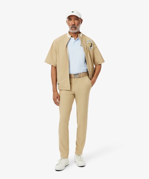 LACOSTE(ラコステ)の「UVカット UPF50+ ウルトラドライ鹿の子 ラコステゴルフワッペンポロシャツ(ポロシャツ・メンズ・ライトブルー/ホワイト/グリーン・3/4/5)」の22枚目の写真