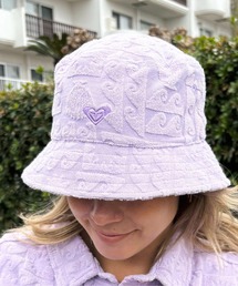 ROXY（ロキシー）の「SUNBATHING HAT/ロキシー総柄パイル地ベルハット（ハット）」