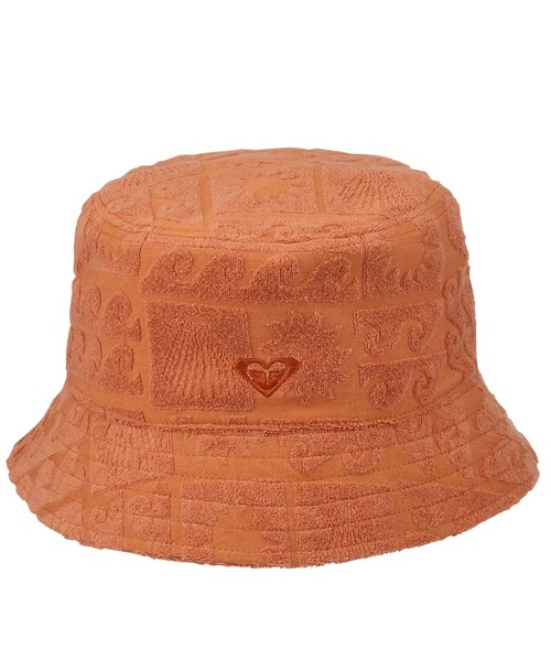ROXY(ロキシー)の「SUNBATHING HAT/ロキシー総柄パイル地ベルハット(ハット・レディース・パープル/ネイビー/オレンジ・FREE)」の17枚目の写真