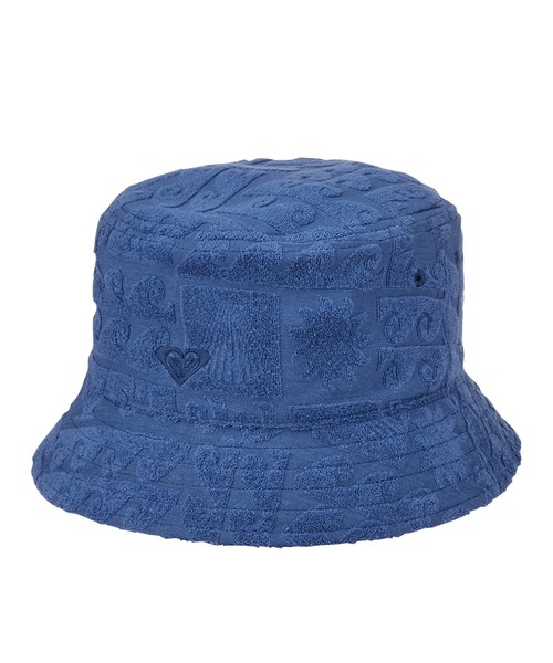 ROXY(ロキシー)の「SUNBATHING HAT/ロキシー総柄パイル地ベルハット(ハット・レディース・パープル/ネイビー/オレンジ・FREE)」の7枚目の写真