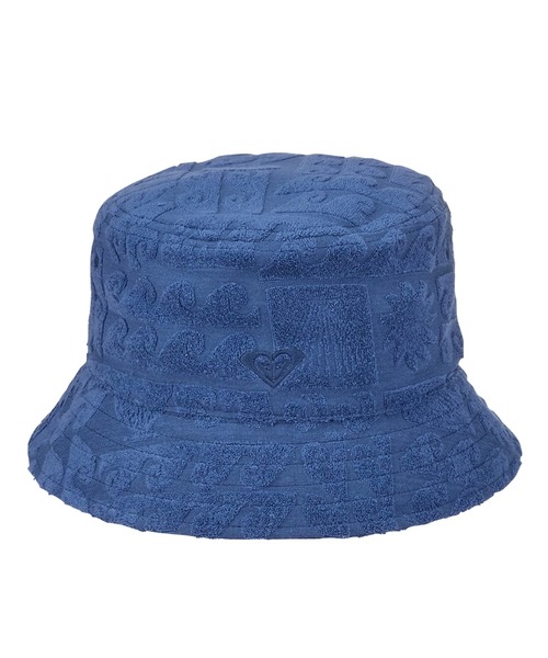 ROXY(ロキシー)の「SUNBATHING HAT/ロキシー総柄パイル地ベルハット(ハット・レディース・パープル/ネイビー/オレンジ・FREE)」の9枚目の写真