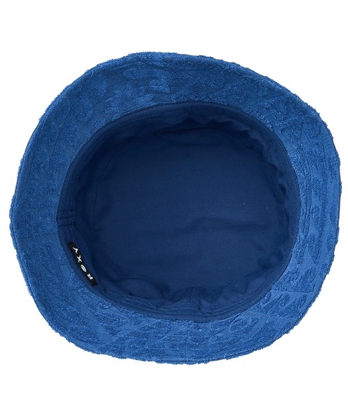 ROXY(ロキシー)の「SUNBATHING HAT/ロキシー総柄パイル地ベルハット(ハット・レディース・パープル/ネイビー/オレンジ・FREE)」の10枚目の写真