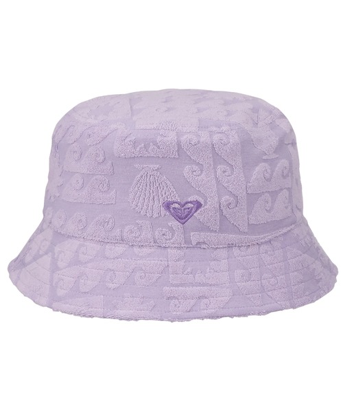 ROXY(ロキシー)の「SUNBATHING HAT/ロキシー総柄パイル地ベルハット(ハット・レディース・パープル/ネイビー/オレンジ・FREE)」の13枚目の写真