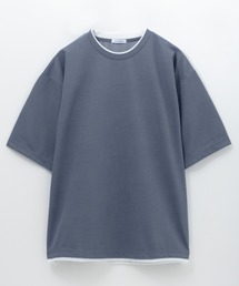URBANCOLECTION 杢調梨地 フェイクレイヤードTシャツ