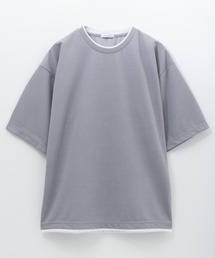 URBAN COLLECTION | URBANCOLECTION 杢調梨地 フェイクレイヤードTシャツ(Tシャツ/カットソー)