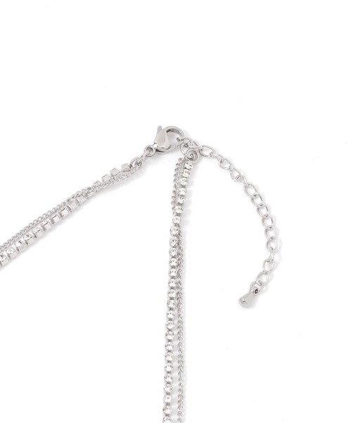 GLOBAL WORK（グローバルワーク）の「ステンレスコインキラ2連ネックレス/459940（ネックレス・レディース・ゴールド/シルバー・ONE SIZE）」の4枚目の写真