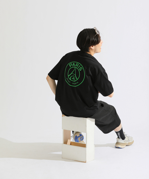 PARIS SAINT-GERMAIN(パリサンジェルマン)の「【EVA*PSG】 JP BACK EMBLEM TEE(Tシャツ/カットソー・メンズ・パープル/グリーン・MEDIUM/LARGE/X-LARGE/SMALL)」の8枚目の写真
