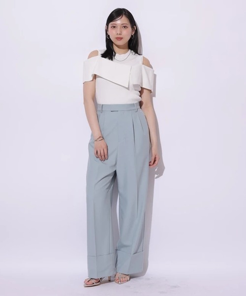 Mystrada（マイストラーダ）の「ビックカラードッキングニット（ニット