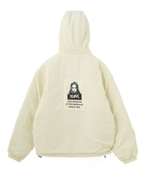 X-girl(GbNXK[)FACE PATCH REVERSIBLE JACKET(iCWPbg)