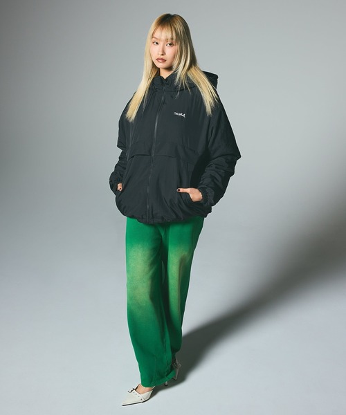 ジャケット・アウター Bristol x-girl reversible nylon jacket X-girl｜REVERSIBLE EMBROIDERY JACKET | Rakuten Fashion(楽天