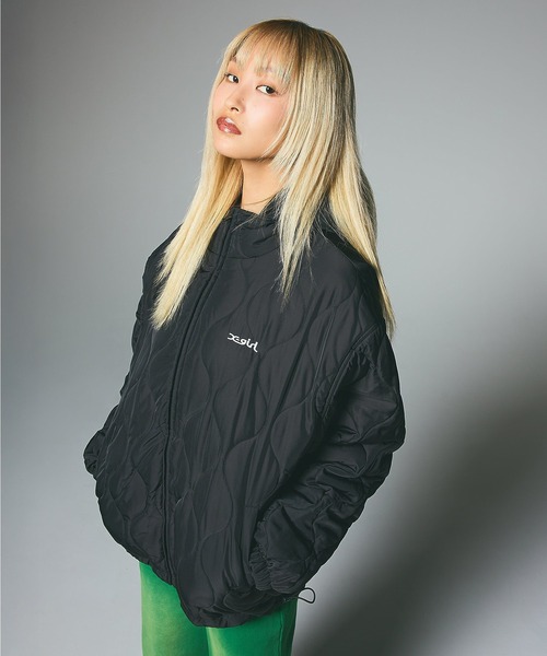 FACE PATCH REVERSIBLE JACKET（ナイロンジャケット）｜X-girl