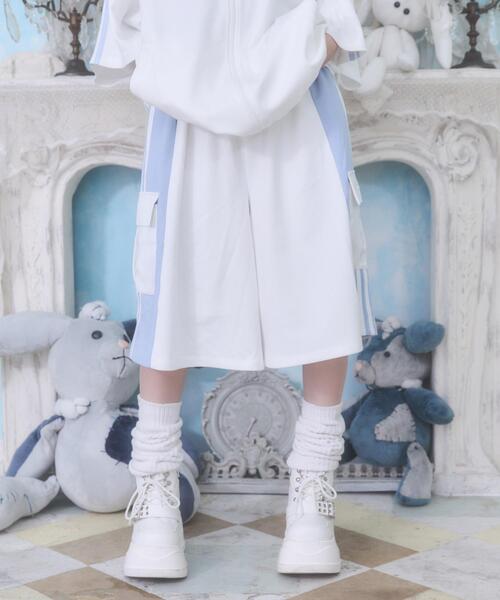 Whinny（ホワイニー）の「Whinny/サマーカリスマニートパンダパンツ