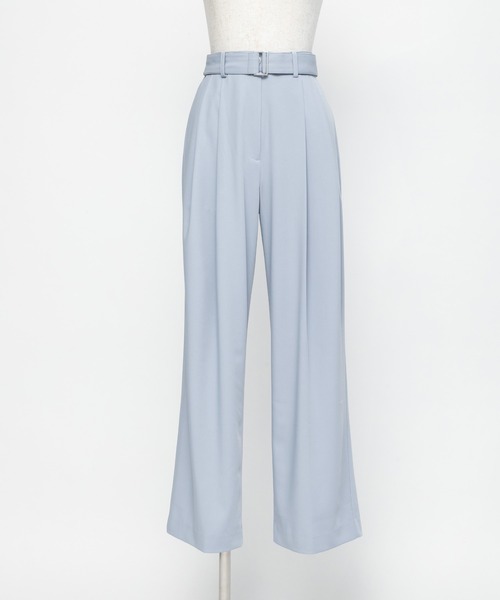 セール】【速乾】ベルト付きツータックパンツ（その他パンツ）｜WCJ