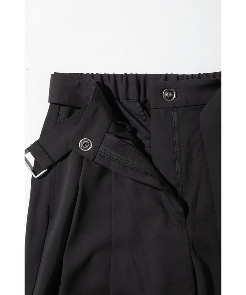 WCJ(ダブルシージェイ)の「【速乾】ベルト付きツータックパンツ(その他パンツ・レディース・アイボリー/サックスブルー/ブラック/ブラウン・FREE)」の17枚目の写真