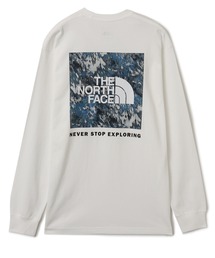 THE NORTH FACE L/S SQUARE Digital Graphic Tee / ザ ノース フェイス ロングスリーブ スクエア デジタル グラフィック Tシャツ