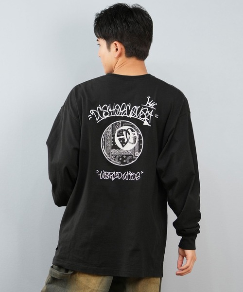 DC/ディーシー 25 GAME APP LS ロンT/長袖Tシャツ DLT254048（Tシャツ