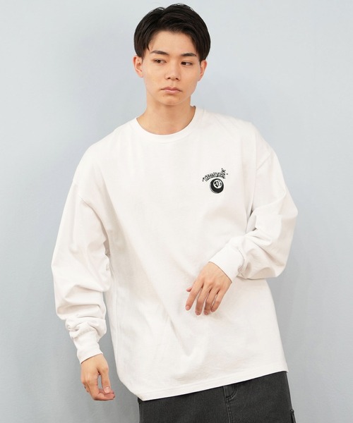 DC(ディーシー)の「DC/ディーシー 25 GAME APP LS ロンT/長袖Tシャツ DLT254048(Tシャツ/カットソー・メンズ・ブラック/ホワイト・M/XL/L)」の5枚目の写真