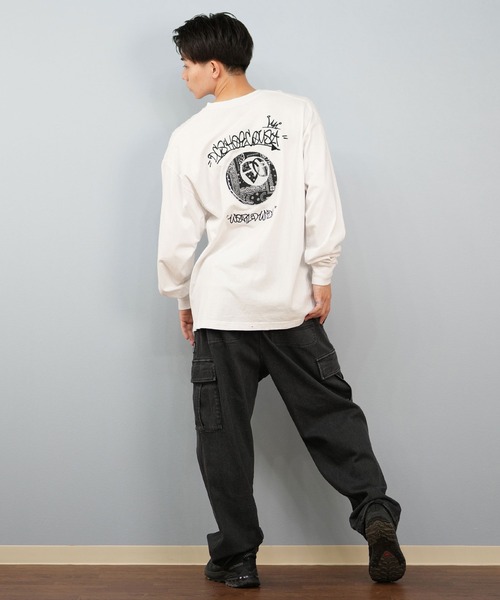 DC(ディーシー)の「DC/ディーシー 25 GAME APP LS ロンT/長袖Tシャツ DLT254048(Tシャツ/カットソー・メンズ・ブラック/ホワイト・M/XL/L)」の6枚目の写真